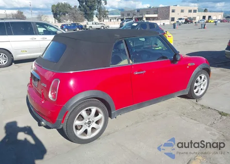 2007 Mini Cooper z USA, uszkodzony, nr VIN WMWRF335X7TG17591